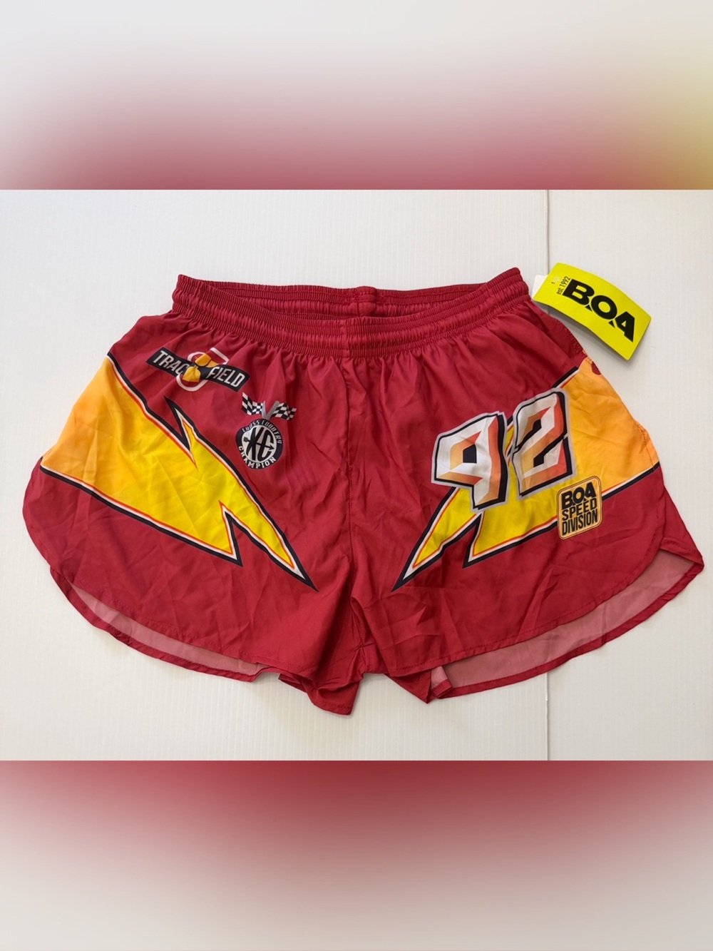 NEW BOA Men's 3" Half Split Short Speed-eze - M